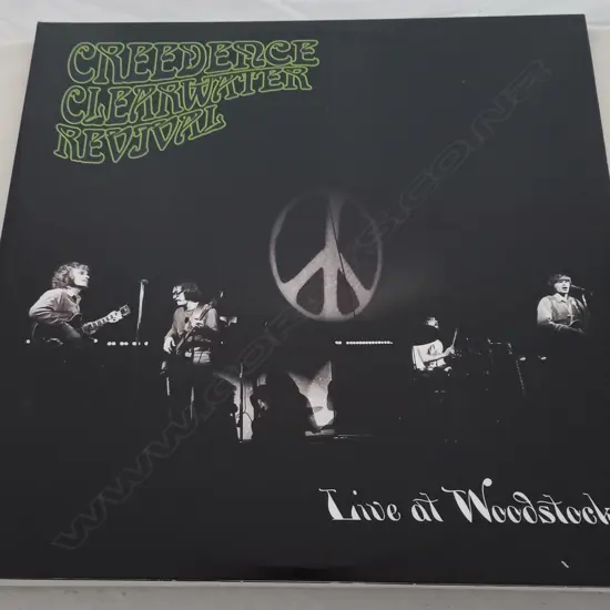 Creedence Clearwater Revival, Live At Woodstock, (Double Album)
